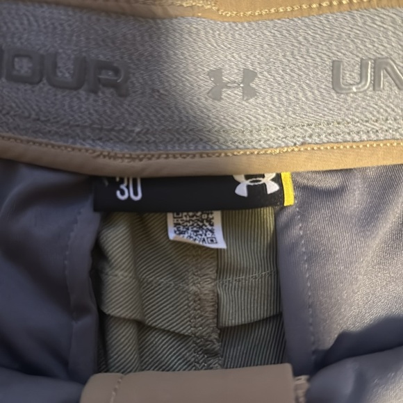 Under Armour Tan Performance Shorts - Picture 3 of 6